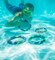 Swim Central Set of 4 Vibrantly Colored Swimming Pool Dive Rings 7.5"